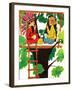 Treehouse Lunch - Jack & Jill-Ruth and Charles Newton-Framed Giclee Print