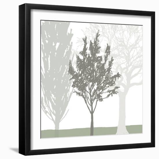 Treeline Trio-Sarah Cheyne-Framed Giclee Print