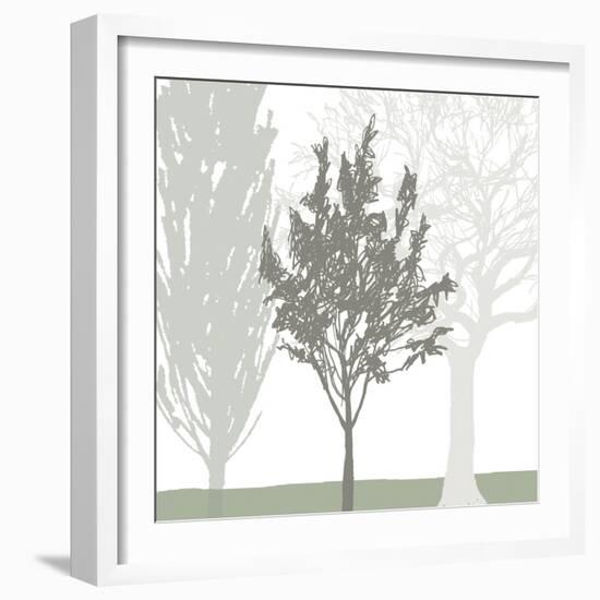 Treeline Trio-Sarah Cheyne-Framed Giclee Print