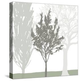 Treeline Trio-Sarah Cheyne-Stretched Canvas