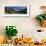 Trees and Farmhouses in a Field with Mountains in the Background, Santa Maddalena, Funes Valley-null-Framed Photographic Print displayed on a wall