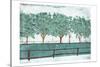 Trees And Fences-OnRei-Stretched Canvas