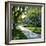 Trees and Grass Along Sidewalk, Beverly Hills, Los Angeles, California, USA-David Lomax-Framed Photographic Print