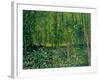 Trees and Undergrowth, c.1887-Vincent van Gogh-Framed Premium Giclee Print