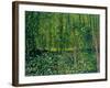 Trees and Undergrowth, c.1887-Vincent van Gogh-Framed Giclee Print