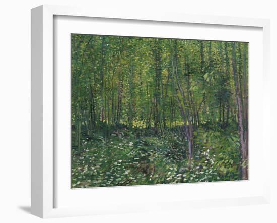 Trees and Underwood, c.1887-Vincent van Gogh-Framed Giclee Print