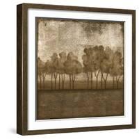 Trees at Dusk I-Nancy Slocum-Framed Art Print