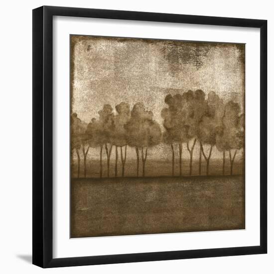 Trees at Dusk I-Nancy Slocum-Framed Art Print