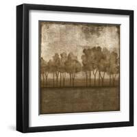 Trees at Dusk I-Nancy Slocum-Framed Art Print