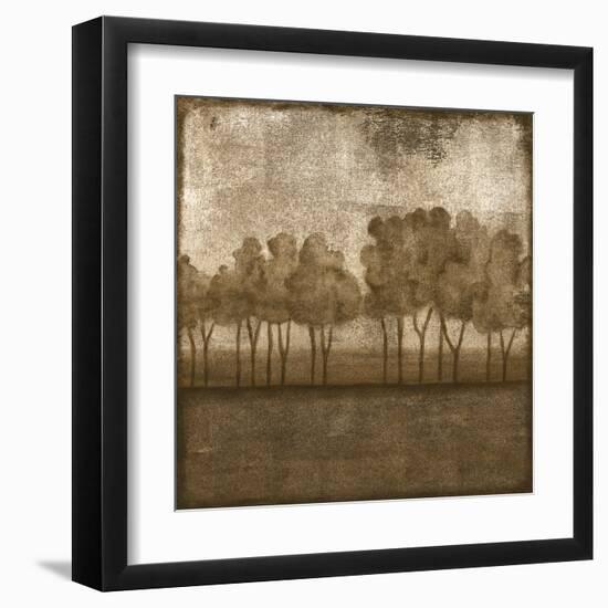 Trees at Dusk I-Nancy Slocum-Framed Art Print