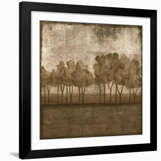 Trees at Dusk I-Nancy Slocum-Framed Art Print