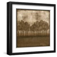 Trees at Dusk II-Nancy Slocum-Framed Art Print