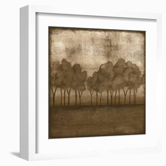 Trees at Dusk II-Nancy Slocum-Framed Art Print