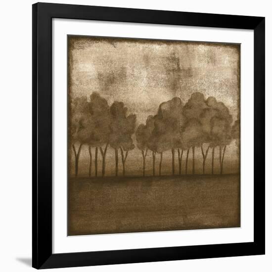 Trees at Dusk II-Nancy Slocum-Framed Art Print