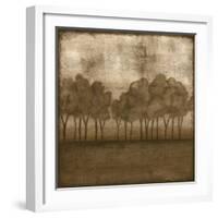 Trees at Dusk II-Nancy Slocum-Framed Art Print