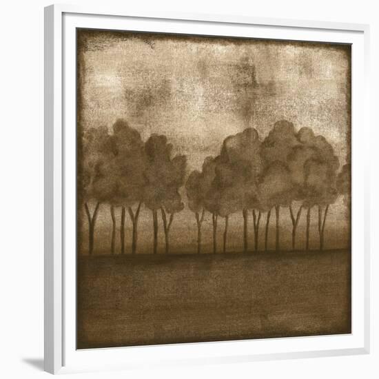 Trees at Dusk II-Nancy Slocum-Framed Premium Giclee Print