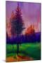 Trees at Sunset-Ruth Day-Mounted Giclee Print