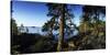 Trees at the Lakeside, Saimaa, Puumala, Southern Savonia, Eastern Finland, Finland-null-Stretched Canvas