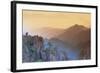 Trees atop Rocky Ridges-DLILLC-Framed Photographic Print