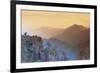 Trees atop Rocky Ridges-DLILLC-Framed Photographic Print