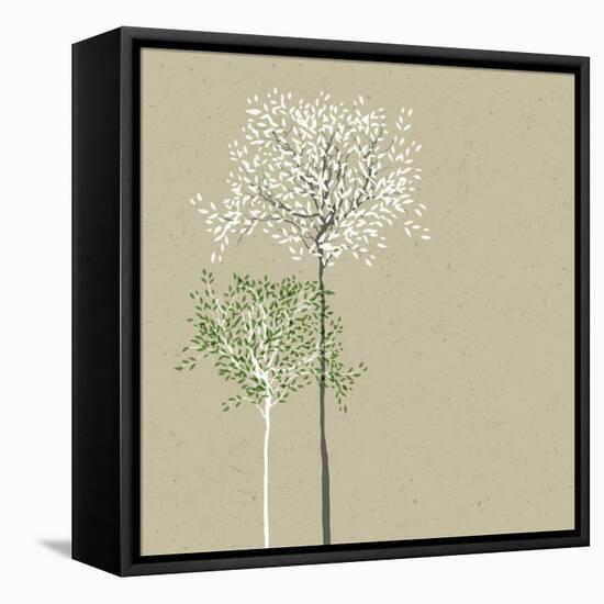 Trees Background-pashabo-Framed Stretched Canvas