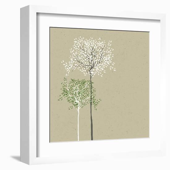 Trees Background-pashabo-Framed Art Print