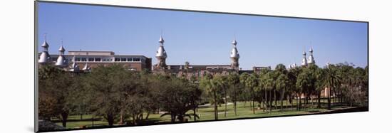 Trees in a Campus, Plant Park, University of Tampa, Tampa, Hillsborough County, Florida, USA-null-Mounted Photographic Print