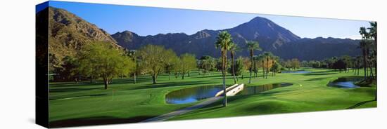 Trees in a Golf Course, El Dorado Country Club, California, USA-null-Stretched Canvas