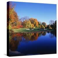 Trees in a Golf Course, Patterson Club, Fairfield, Connecticut, USA-null-Stretched Canvas