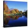 Trees in a Golf Course, Patterson Club, Fairfield, Connecticut, USA-null-Stretched Canvas