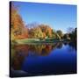 Trees in a Golf Course, Patterson Club, Fairfield, Connecticut, USA-null-Stretched Canvas