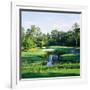 Trees in a Golf Course, Pine Needles Lodge and Golf Club, Pinehurst, Moore County-null-Framed Photographic Print