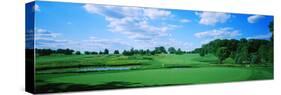 Trees in a Golf Course, Rich Harvest Farms, Gold Nine, Sugar Grove, Illinois, USA-null-Stretched Canvas