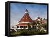 Trees in a Hotel, Hotel Del Coronado, Coronado, San Diego County, California, USA-null-Framed Stretched Canvas