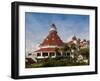 Trees in a Hotel, Hotel Del Coronado, Coronado, San Diego County, California, USA-null-Framed Photographic Print