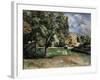 Trees in a Park, Jas De Bouffan, 1885-1887-Paul Cézanne-Framed Giclee Print