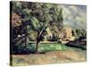 Trees in a Park, Jas de Bouffan, 1885-87-Paul Cézanne-Stretched Canvas