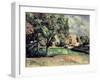 Trees in a Park, Jas de Bouffan, 1885-87-Paul Cézanne-Framed Giclee Print
