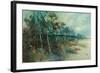 Trees in a Sandy Landscape, Heysham, 1915-William H. Parkinson-Framed Giclee Print