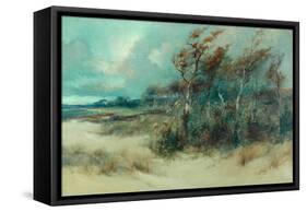 Trees in a Sandy Lane, Heysham, 1916-William H. Parkinson-Framed Stretched Canvas