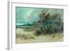 Trees in a Sandy Lane, Heysham, 1916-William H. Parkinson-Framed Giclee Print