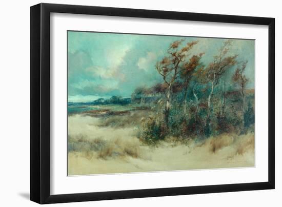 Trees in a Sandy Lane, Heysham, 1916-William H. Parkinson-Framed Giclee Print