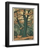 Trees in Autumn-null-Framed Photographic Print