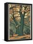 Trees in Autumn-null-Framed Stretched Canvas