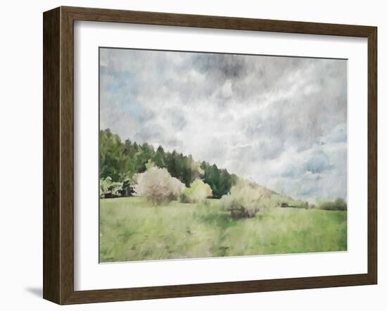 Trees in Bloom-Kim Curinga-Framed Art Print