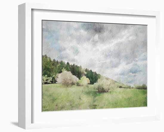 Trees in Bloom-Kim Curinga-Framed Art Print