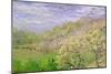 Trees in Blossom-Claude Monet-Mounted Giclee Print