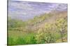 Trees in Blossom-Claude Monet-Stretched Canvas