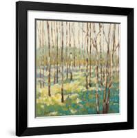 Trees in Blue Green-Libby Smart-Framed Giclee Print