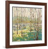 Trees in Blue Green-Libby Smart-Framed Giclee Print